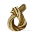 613 estensioni di nastro per capelli biondi capelli umani Vensione di estensione dei capelli brasiliani grezzi